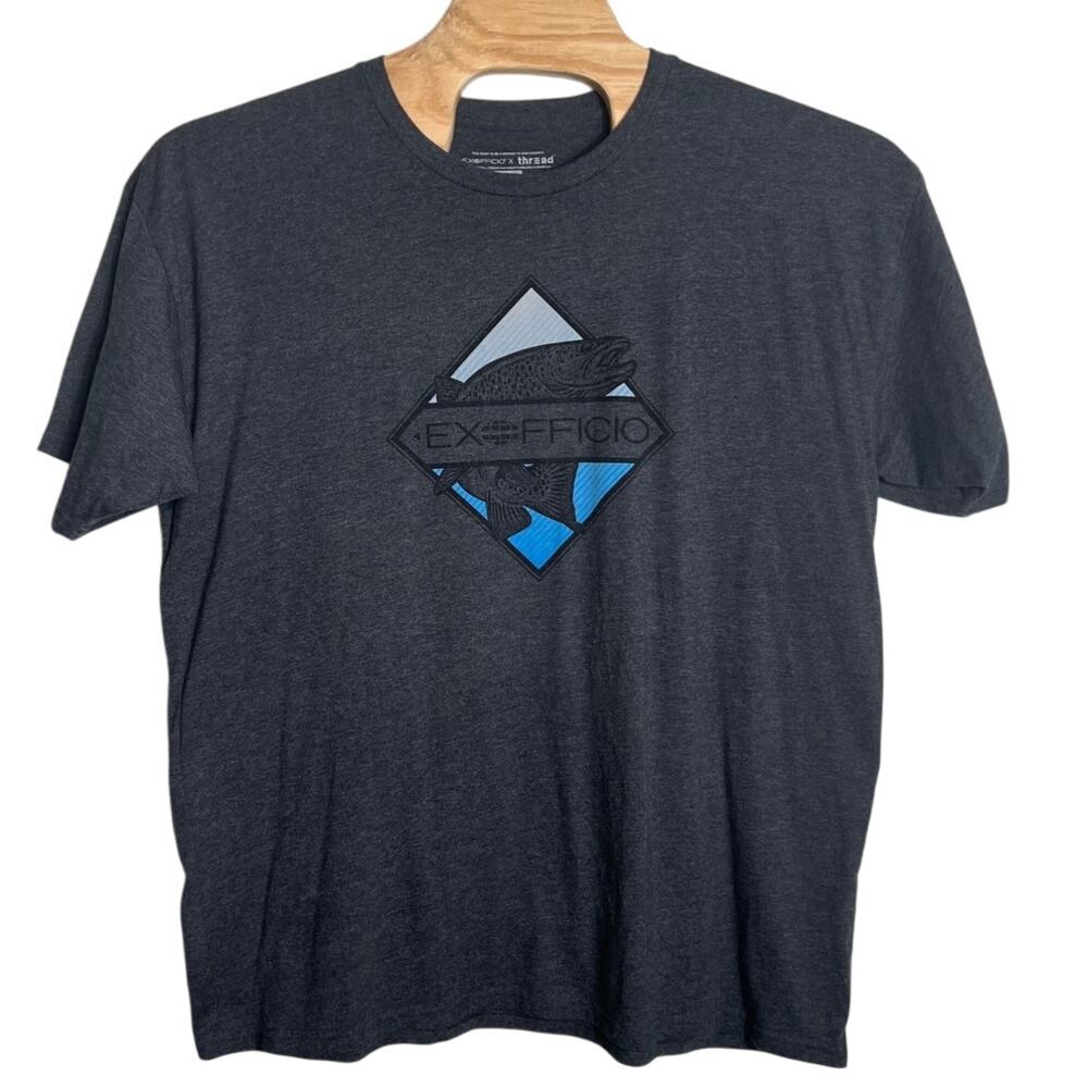 Exofficio Dark Gray T-Shirt - Size XXL